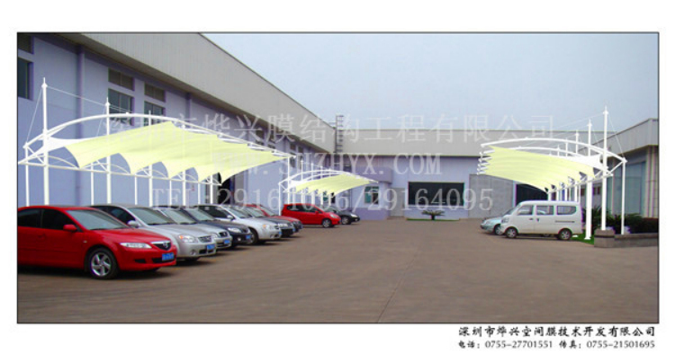 膜結(jié)構(gòu)車棚，如何抗臺(tái)風(fēng)