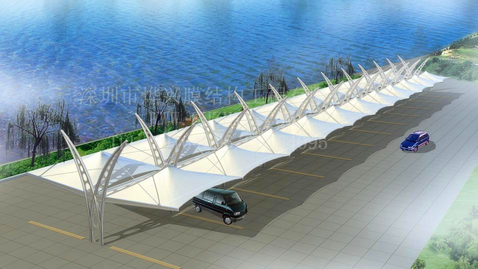 花那么多錢膜結(jié)構(gòu)車棚做啥，做篷布也很不錯(cuò)？