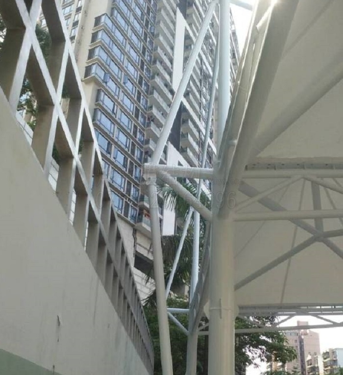 深圳羅湖水庫小學體育場膜結構看臺細節(jié)圖.jpg
